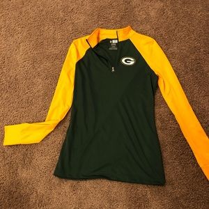 Woman’s Green Bay Packers quarter zip